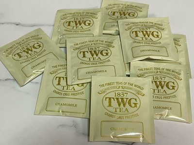 ~快樂莊園精選~ 世界頂級茶 TWG 絲質茶包 洋甘菊茶 Chamomile (單包販售)