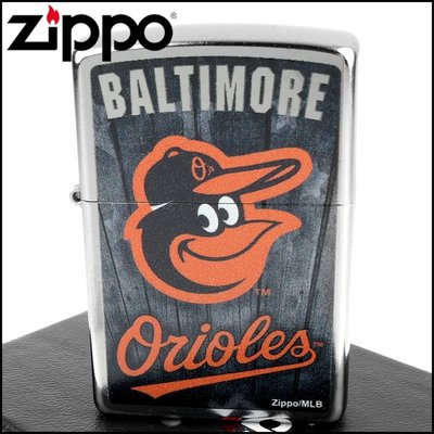 ☆哈洛德小舖☆【ZIPPO】美系~MLB職棒大聯盟-Baltimore Orioles巴爾的摩金鶯隊 NO.29973