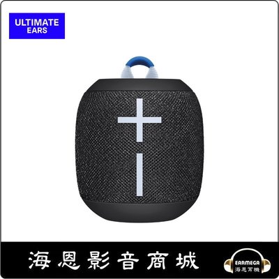 【海恩數位】美國 Ultimate Ears UE WONDERBOOM 3 迷你便攜藍牙音 黑色