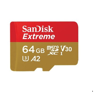 SanDisk 64GB 64G Micro SD EXTREME 記憶卡 switch記憶卡 手機記憶卡 4K A2