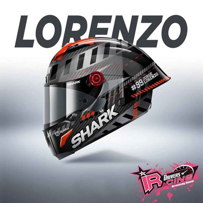 ♚賽車手的試衣間♚ Shark® Race-R Pro GP Lorenzo 2020 冬季測試 預購 碳纖維