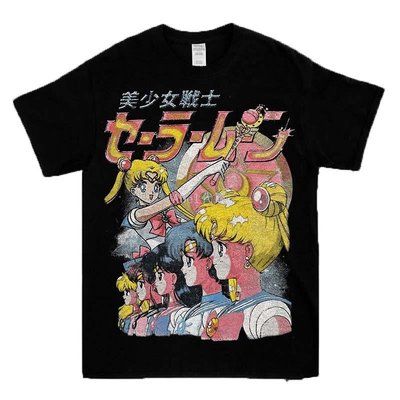 Abel代購 潮牌WCIB現貨Homage tees Sailor Moon水冰月美少女戰士人物短袖T恤