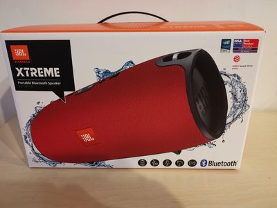 全新正品JBL Xtreme 防水無線藍芽喇叭～ 紅色