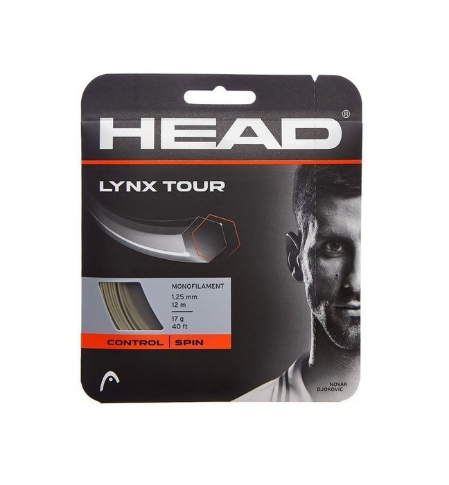 【曼森體育】HEAD LYNX TOUR 網球線 六角 SPIN 硬線 1.25mm