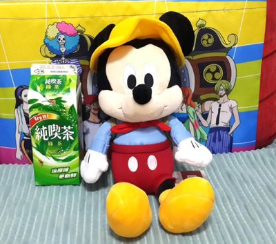 Disney Camping Mickey Mouse Plush Toy Soft Doll Gift Plushy