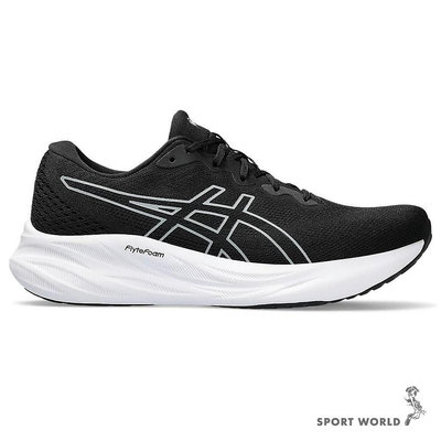 Asics 亞瑟士 慢跑鞋 女鞋 D楦 緩震 GEL-Pulse 15 黑【運動世界】1012B596-002