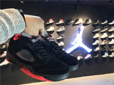 Air Jordan 5 Low “Alternate”黑紅 經典 低筒 休閒運動籃球鞋 男鞋 819171-001