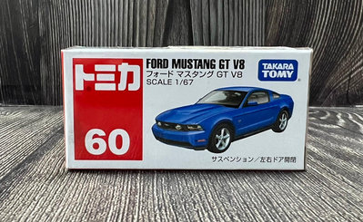 【G&T】TOMICA 多美小汽車 NO.60 福特 FORD 5代 野馬GT V8 801726