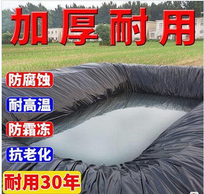 魚塘防滲膜 土工膜 防水布 蓄水池 藕池 防滲水 護坡防漏 專用黑色塑料布