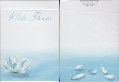 【USPCC 撲克】White Flower Playing Cards