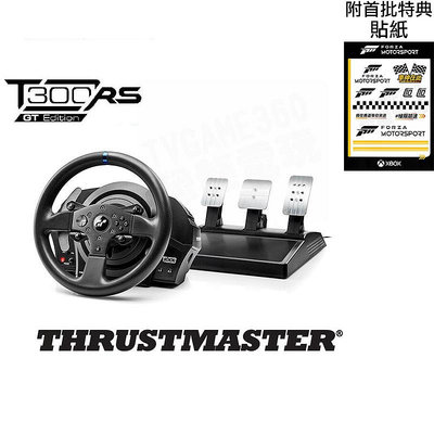 【二手商品】THRUSTMASTER T300RS GT 賽車方向盤 PS5 PS4 PS3 PC 台灣公司貨 附特典