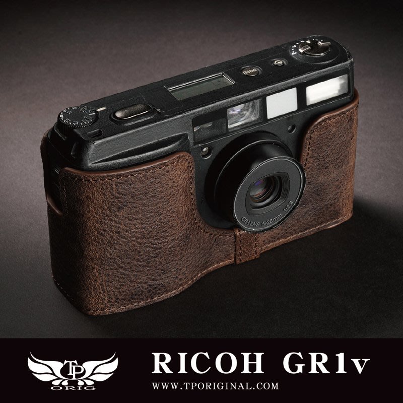 台灣TP】Ricoh GR1V GR1S GR1 GR21 真皮相機底座皮套相機包| Yahoo奇摩拍賣