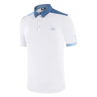 新款推薦 PG高爾夫短袖T恤男夏季舒適運動Polo衫 Golf服男乾球衣P2201-可開發票