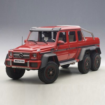 免運現貨汽車模型機車模型奧拓AUTOart 1:18 奔馳G63 6*6 AMG 6輪越野 多色可選 汽車模型賓士