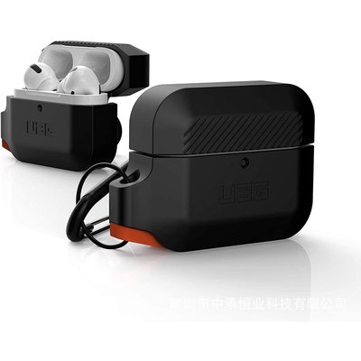 適用於 iPhone AirPods Pro 耳罩的 UAG 柔軟磨砂保護套矽膠戶外耳機套...