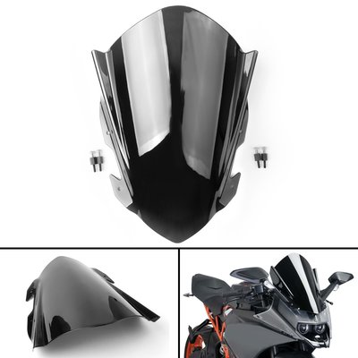 《極限超快感》2014-2017 KTM 390 RC390黑色抗壓擋風鏡