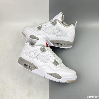 NIKE Air Jordan 4 Retro "White Oreo"·AJ4“”CT8527-100  白灰 籃球鞋