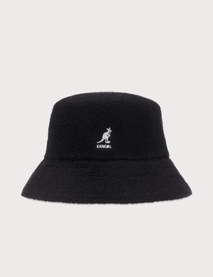 英國購入 Kangol 袋鼠牌 漁夫帽 黑色紳士帽 Casual Bucket Hat 帽子