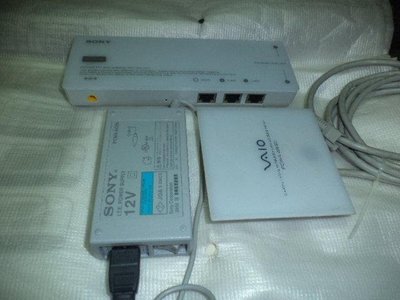 【電腦零件補給站】SONY VAIO 無線LANシステム PCWA-A820,PCWA-R1 高效能無線寬頻路由器
