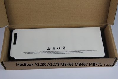 MacBook A1280 A1278 MB466 MB467 MB771 筆記本電池原裝品質.