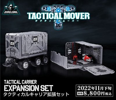 金錢貓雜貨 全新戴亞克隆 Diaclone TM 07 戰術行者 戰術運輸車 擴充套裝 Tactical Carrier