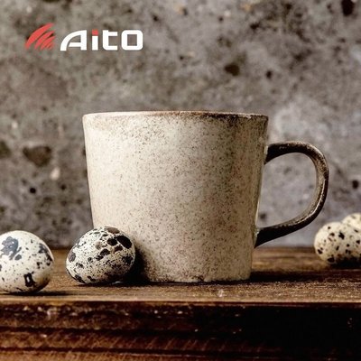 日本愛陶AITO Natural color美濃燒陶瓷摩登色馬克杯水杯咖啡杯子-~特價