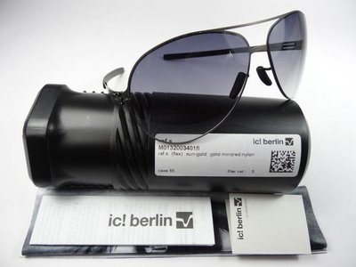 信義計劃 全新真品 ic! berlin 太陽眼鏡 Raf s. 水銀鍍膜 鏡子鏡面 可配 抗藍光 sunglasses