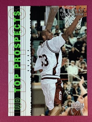 2003 UD Top Prospects #2 Kobe Bryant Los Angeles Lakers