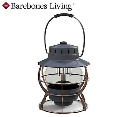 Barebones 復刻鐵路燈/露營燈 Edison Railrpad Lamp LIV-280 霧黑
