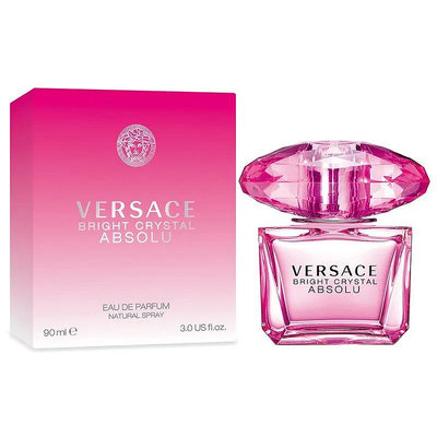 VERSACE 凡賽斯 絕對．香戀水晶女性淡香精 90ml【香水會社】