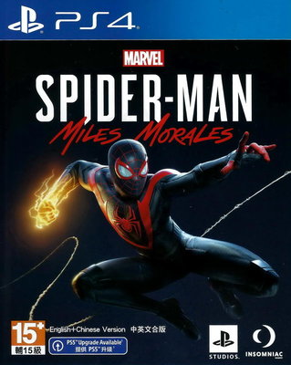 【二手遊戲】PS4 漫威蜘蛛人 麥爾斯 摩拉斯 邁爾斯 MARVELS SPIDER MAN 中文版【台中恐龍電玩】