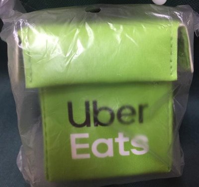全新迷你外送箱 uber eats 零錢包 鑰匙圈 吊飾