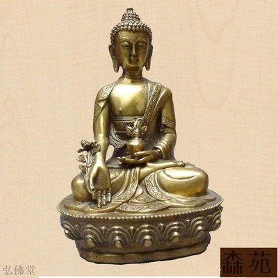 熱銷  銅雕藥師佛，黃財神，四臂觀音，密宗佛像擺件 2461
