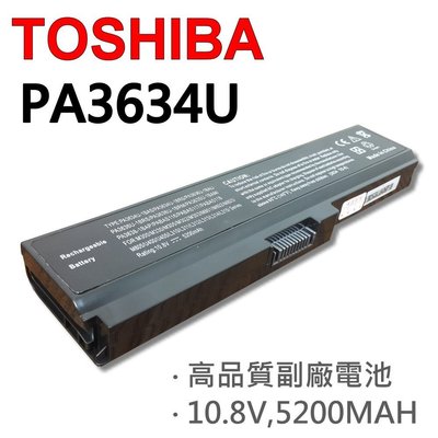 TOSHIBA PA3634U 6芯 日系電芯 電池 L515 M300 M301 M302 M305 M306 M307
