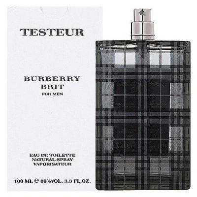 波妞的小賣鋪 BURBERRY BRIT 風格 男性淡香水 100ML TESTER