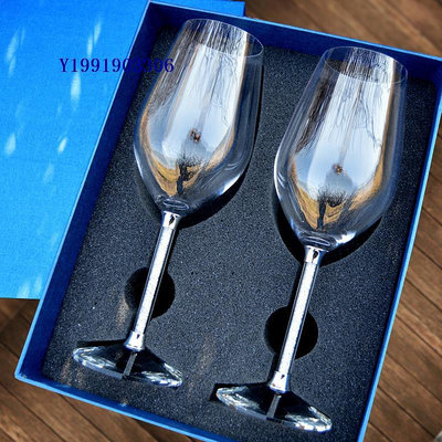 施華洛世奇水晶玻璃紅酒杯高腳杯家用套裝創意歐式葡萄酒杯一對裝
