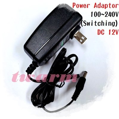 德源 r)樹莓派 WPC 適用Power Adaptor 100~240V (Switching) DC 12V 2A