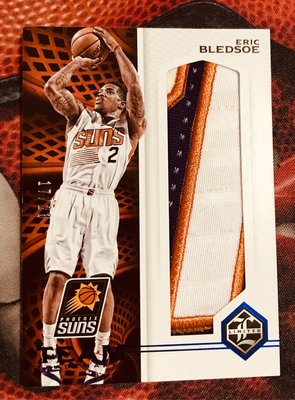 2016-17 Panini Limited Eric Bledsoe Team Trademarks Jersey Patch 17/23 暴力patch