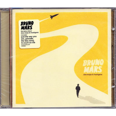 正版 火星哥專輯 Bruno Mars Doo-Wops Hooligans CD唱片