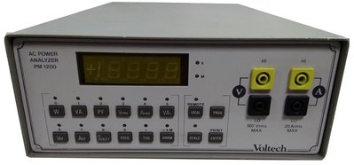 【攸仕得儀器】 VOLTECH PM1200 AC Power Analyzer 交流電力分析儀