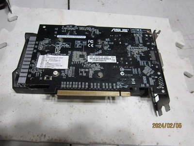華碩桌上型電腦專用-顯示卡-GTX750TI-OC-2GD5TI-良品保固一個月