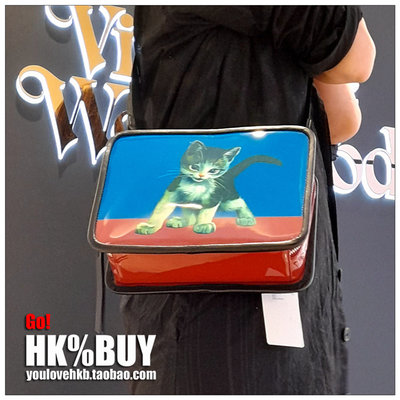 ❤奢品匯正品代購❤香港Vivienne Westwood西太后土星小貓盒子包相機包斜挎包