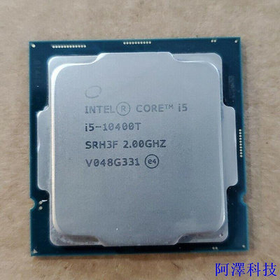 阿澤科技Intel I5-10500T / I5-10500T / I5-10600T 35W CPU 處理器(插座 1200