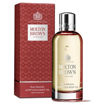 英國皇室御用  Molton Brown 摩頓布朗 絕對奢華獨家玫瑰身體護膚油 100ml