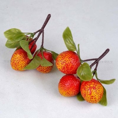 [MOLD-D072]仿真水果假水果蔬菜模型塑料水果 櫥櫃裝飾品 荔枝串 仿真假荔枝