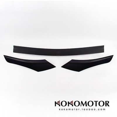 特賣-07-17Hyundai現代 Starex Starex 專用電鍍前機蓋裝飾罩黑色前機蓋蟲擋 韓國進口汽車內飾改裝