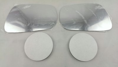 *HDS*341 B14 CE HV MARCH 99-04 白鉻鏡片(一組 左+右 貼黏式) 後視鏡片 後照鏡 玻璃