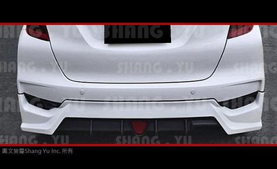 2017 2018 本田 HONDA FIT 3.5代 無限 後下巴 LED燈 空力套件