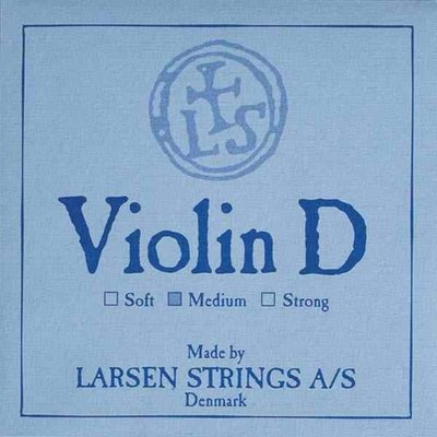 小叮噹的店- 小提琴弦 (第三弦 D弦) 丹麥 Larsen Original Medium 淺藍 5523