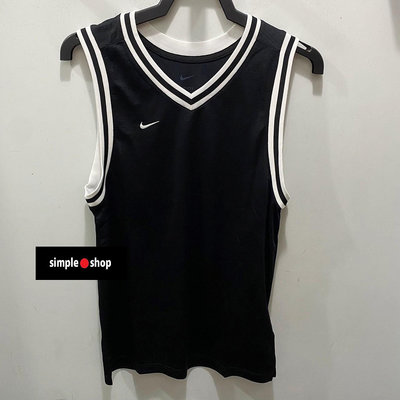 【Simple Shop】NIKE DNA 刺繡 LOGO 籃球背心 運動背心 練習 訓練 球衣 FQ3708-010